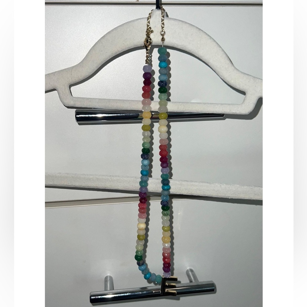 Bauble bar E necklace